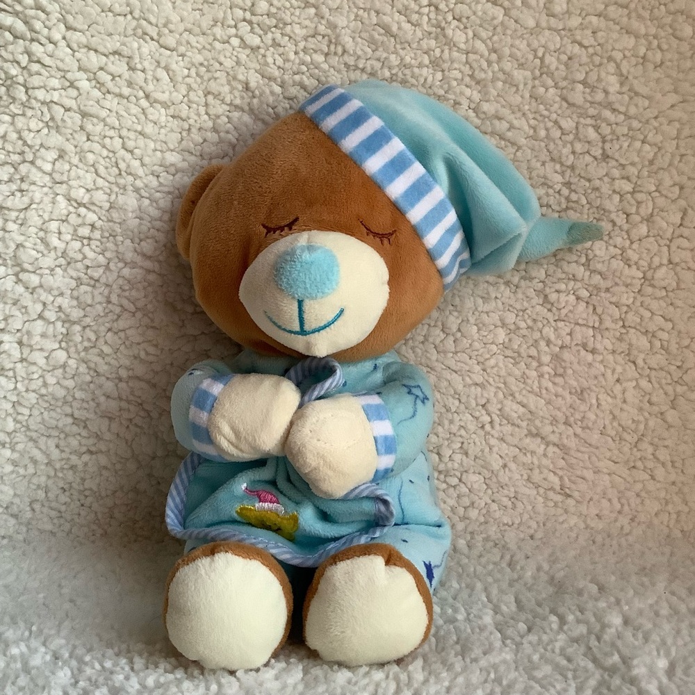 Spark Create Imagine Prayer Bear in Pyjamas